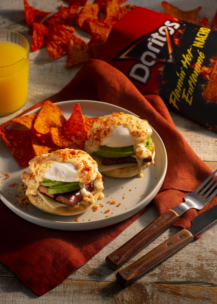 Flamin Hot - Flamin’ Hot® Nacho Eggs Benny | Tasty Rewards