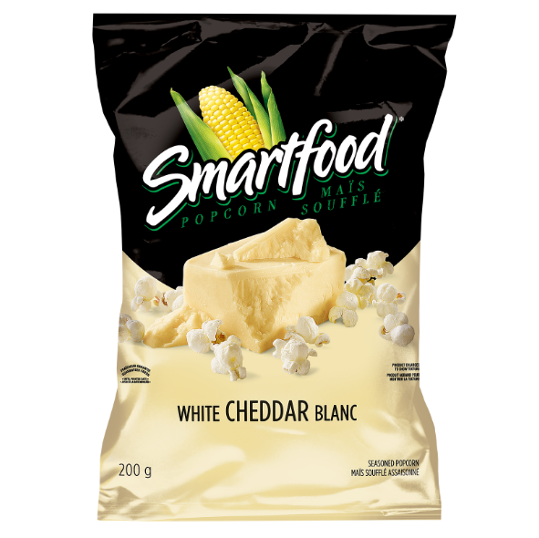 Maïs soufflé assaisonné Smartfood<sup>®</sup> Cheddar blanc