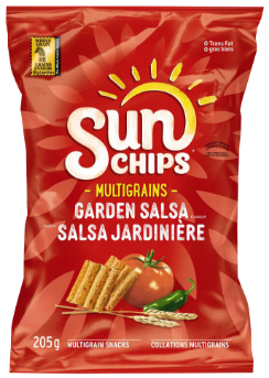 Collations multigrains SUNCHIPS<sup>®</sup> Saveur Salsa Jardinière