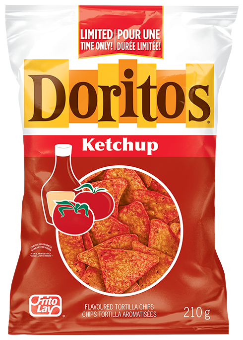 DORITOS<sup>®</sup> Ketchup Flavoured Tortilla Chips