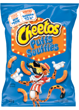 CHEETOS Puffs Cheese Flavoured Snacks