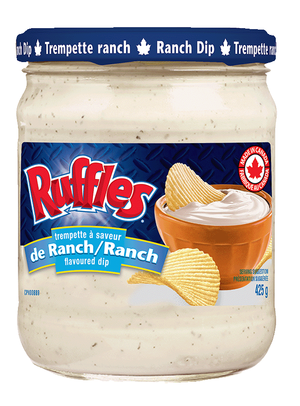 RUFFLES<sup>®</sup> Ranch Flavoured Dip