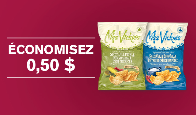 Économisez 0,50 $