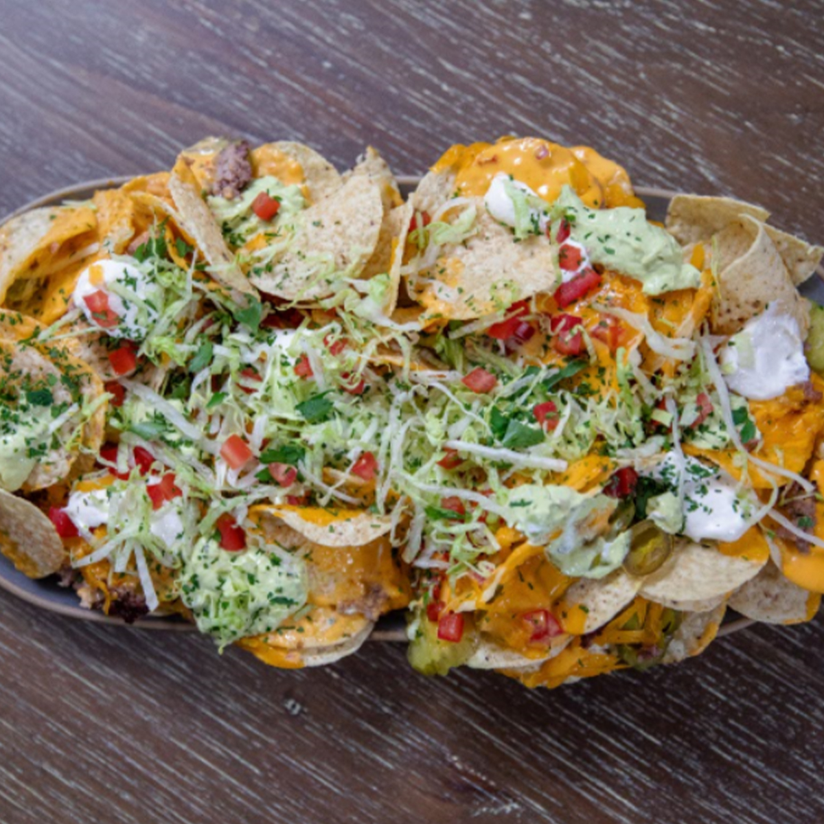 TOSTITOS<sup>®</sup> Cheeseburger Nachos