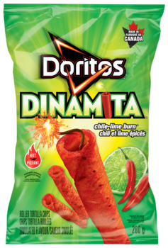 DORITOS DINAMITA® CHILE-LIME BURN_TM_ Rolled Tortilla Chips