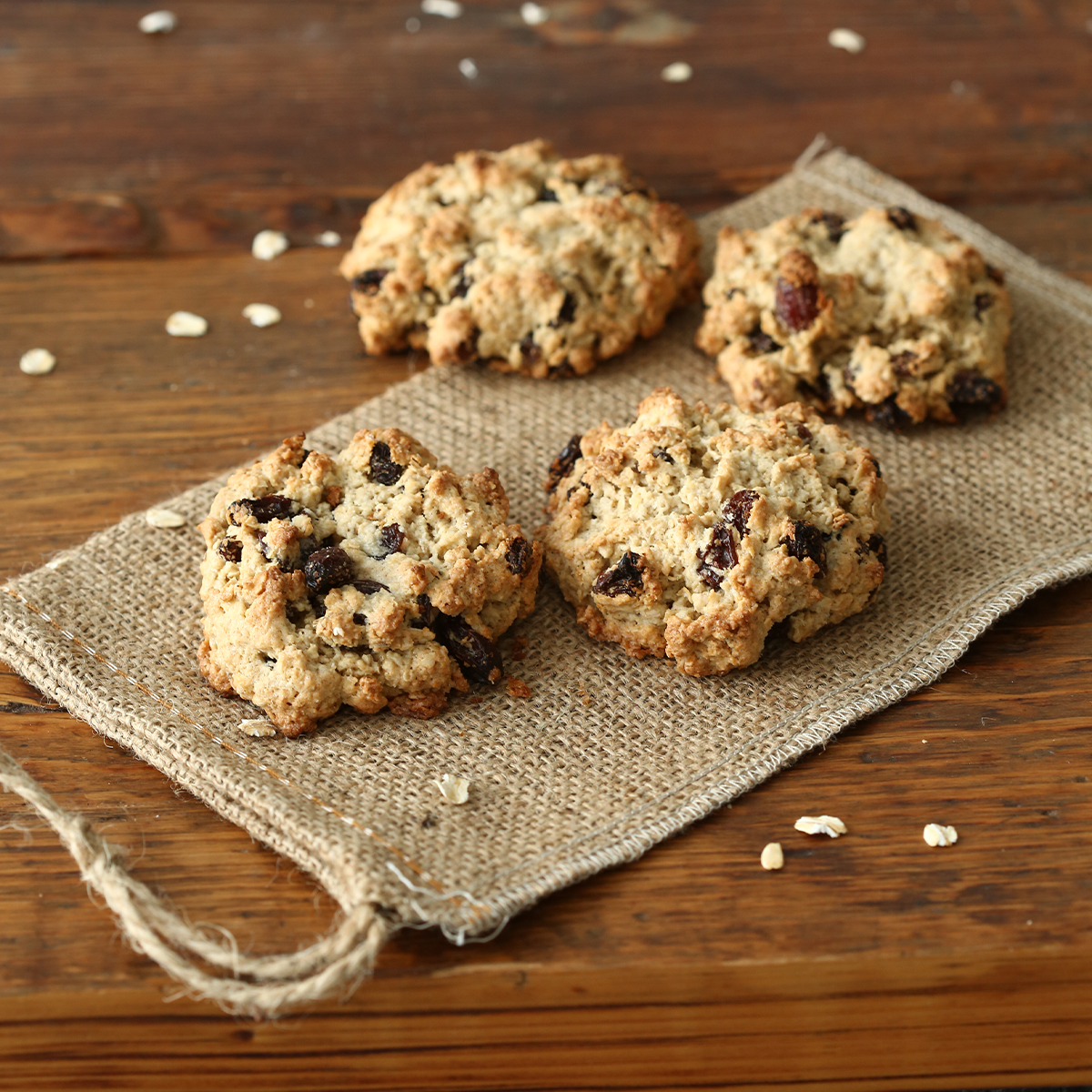 Vanishing Oatmeal Raisin Cookies