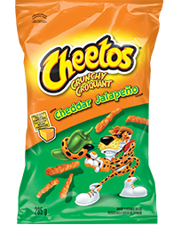 CHEETOS CRUNCHY®  Cheddar Jalapeño Cheese Flavoured Snacks
