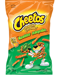 CHEETOS CRUNCHY® Cheddar Jalapeño Cheese Flavoured Snacks
