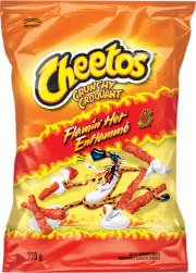 CHEETOS CRUNCHY® FLAMIN' HOT® Cheese Flavoured Snacks 