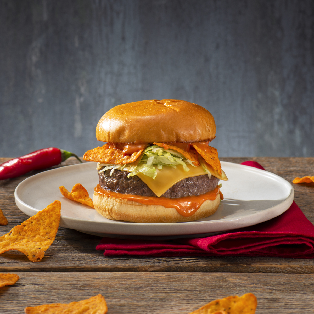 DORITOS<sup>®</sup> Spicy Sweet Chili Burgers