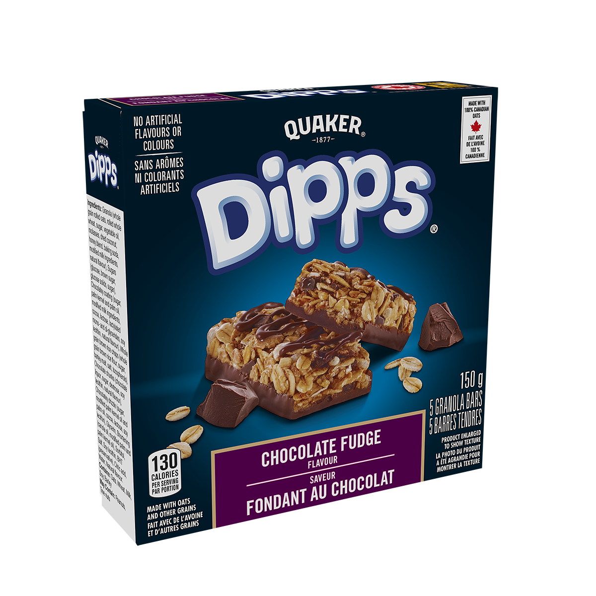 Quaker<sup>®</sup> Dipps<sup>®</sup> Granola Bars – Chocolate Fudge Flavour