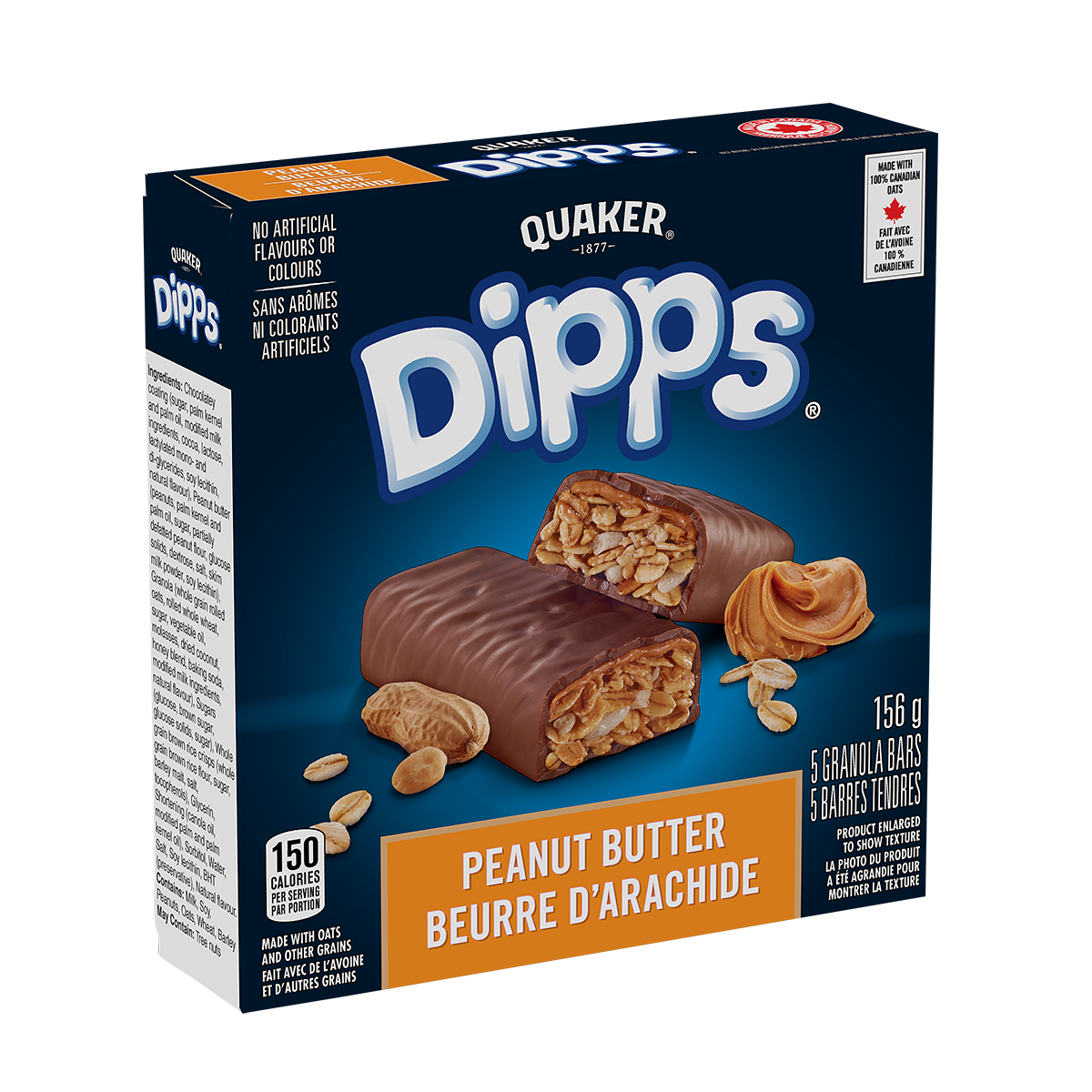 Quaker<sup>®</sup> Dipps<sup>®</sup> Granola Bars – Peanut Butter