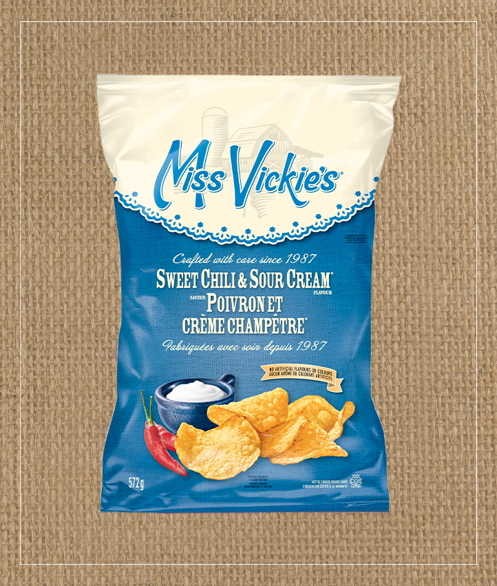 MISS VICKIE’S<sup>®</sup> Sweet Chili & Sour Cream Kettle Cooked Potato Chips