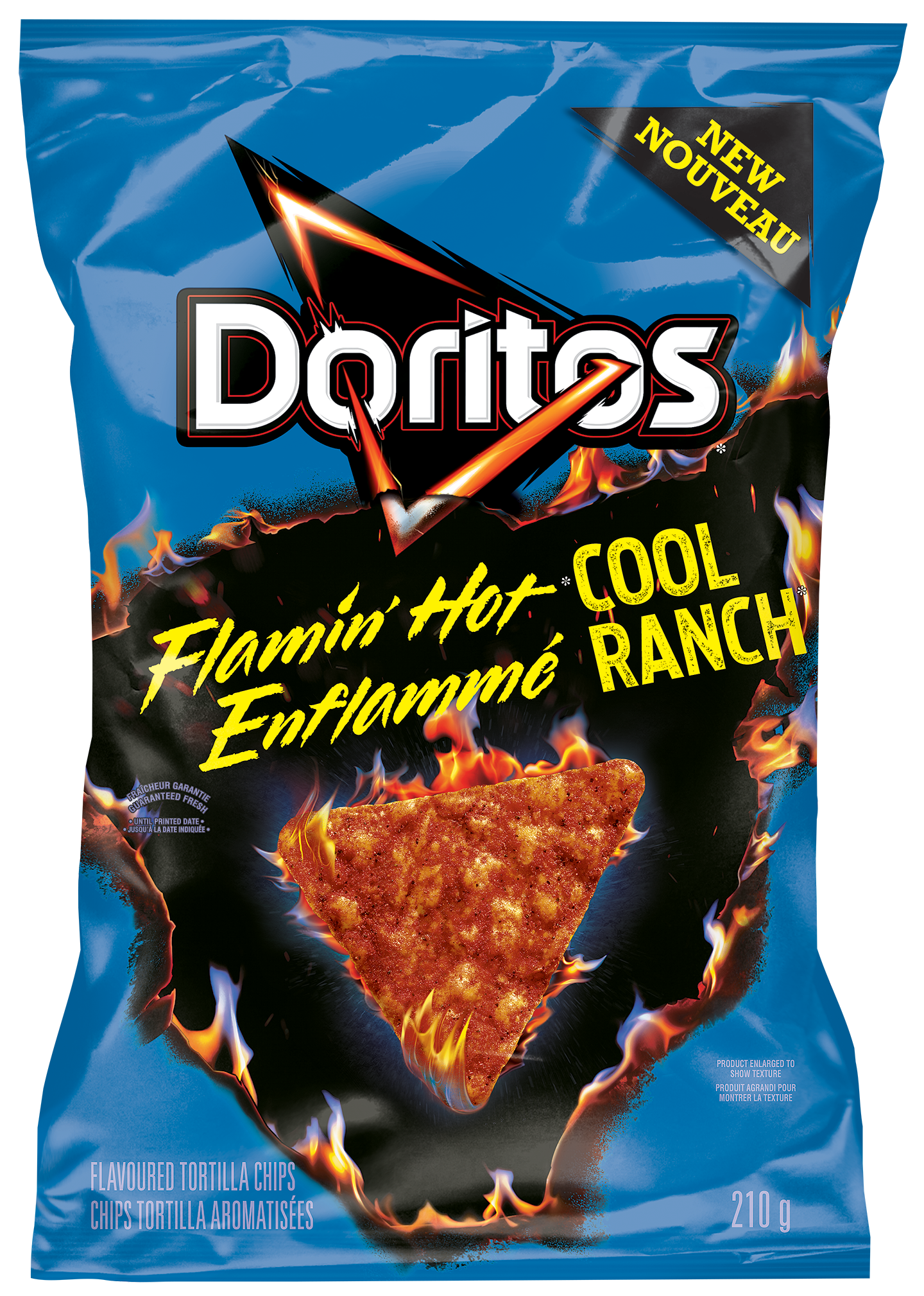 DORITOS® Flamin’ Hot® Cool Ranch® Flavoured Tortilla Chips 