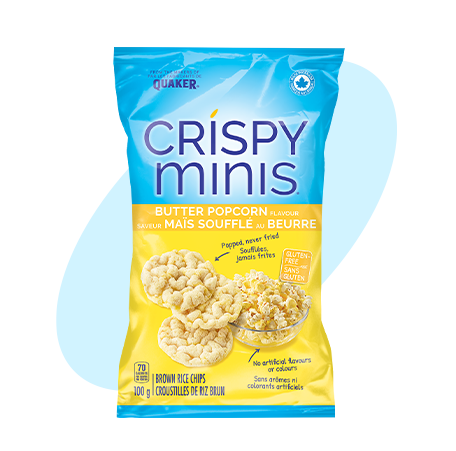 Crispyminis - Quaker® Galettes de riz brun Crispy Minis® Saveur