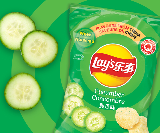 LAY’S<sup>®</sup> Cucumber Flavoured Potato Chips