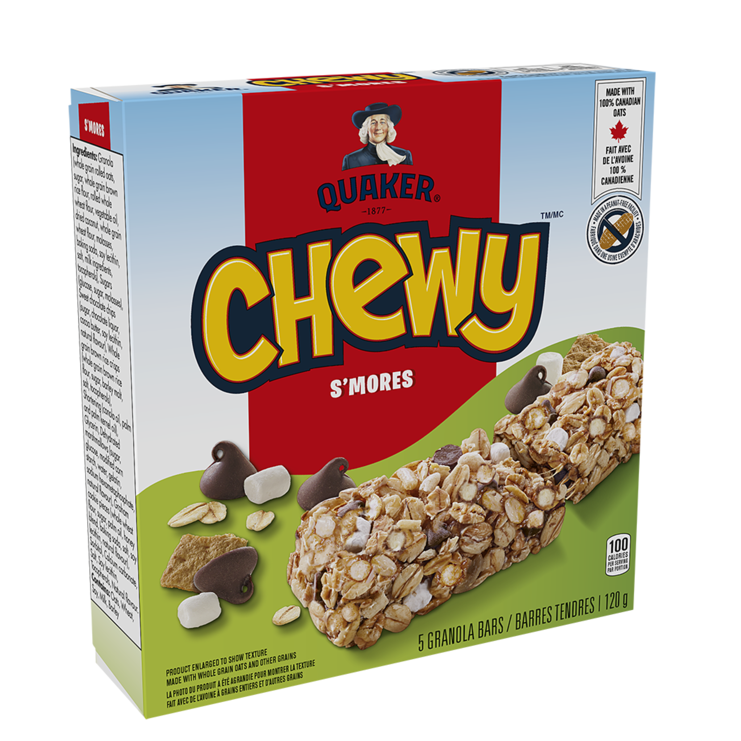  Quaker Chewy<sup>®</sup> Granola Bars - S'mores