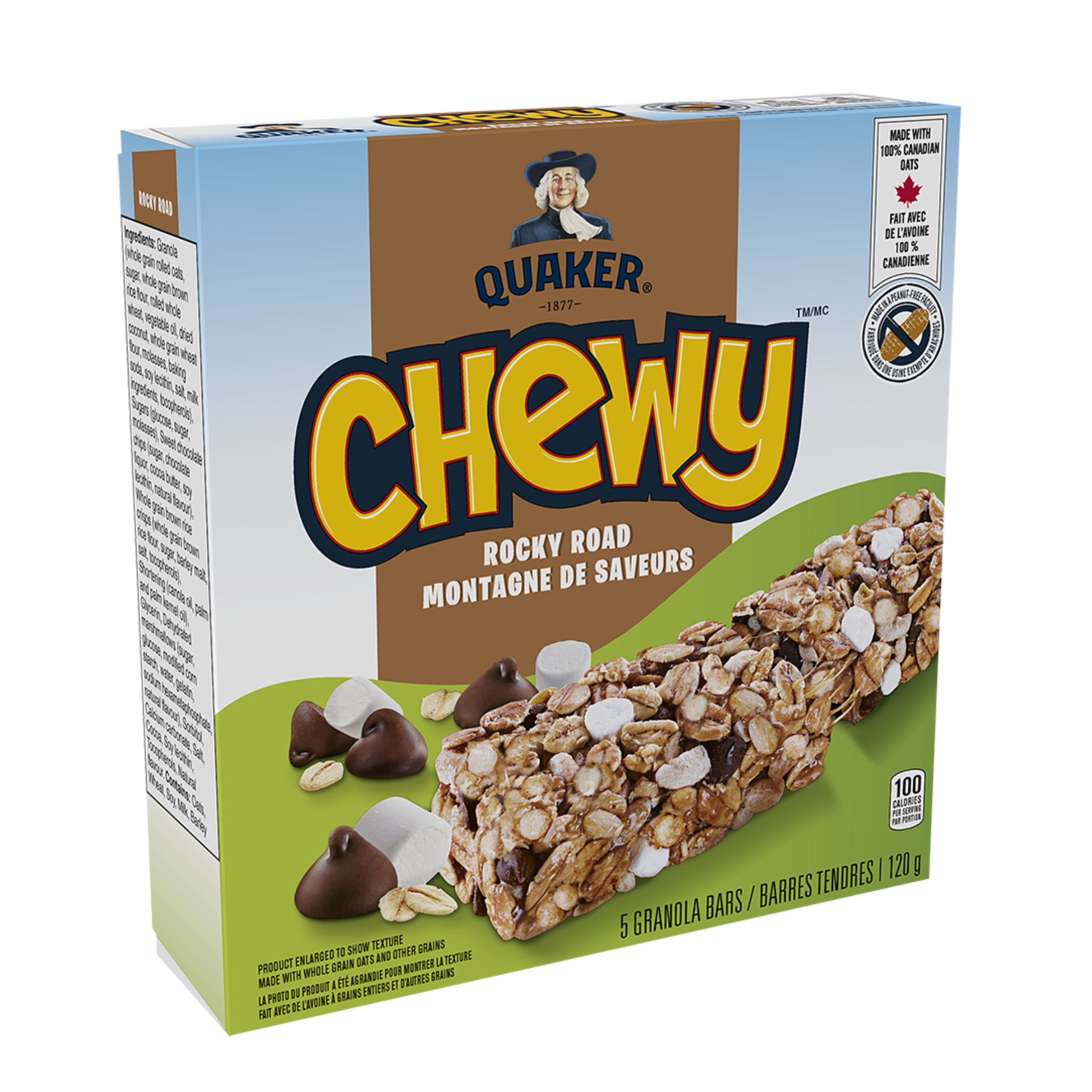Quaker Chewy<sup>®</sup> Granola Bars - Rocky Road