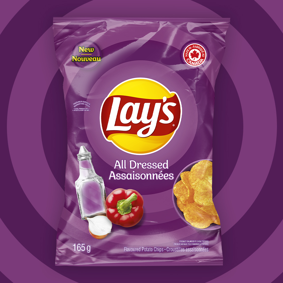 lays all dressed chips