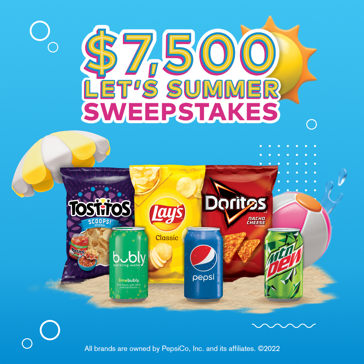 $7,500 Let’s Summer Sweepstakes