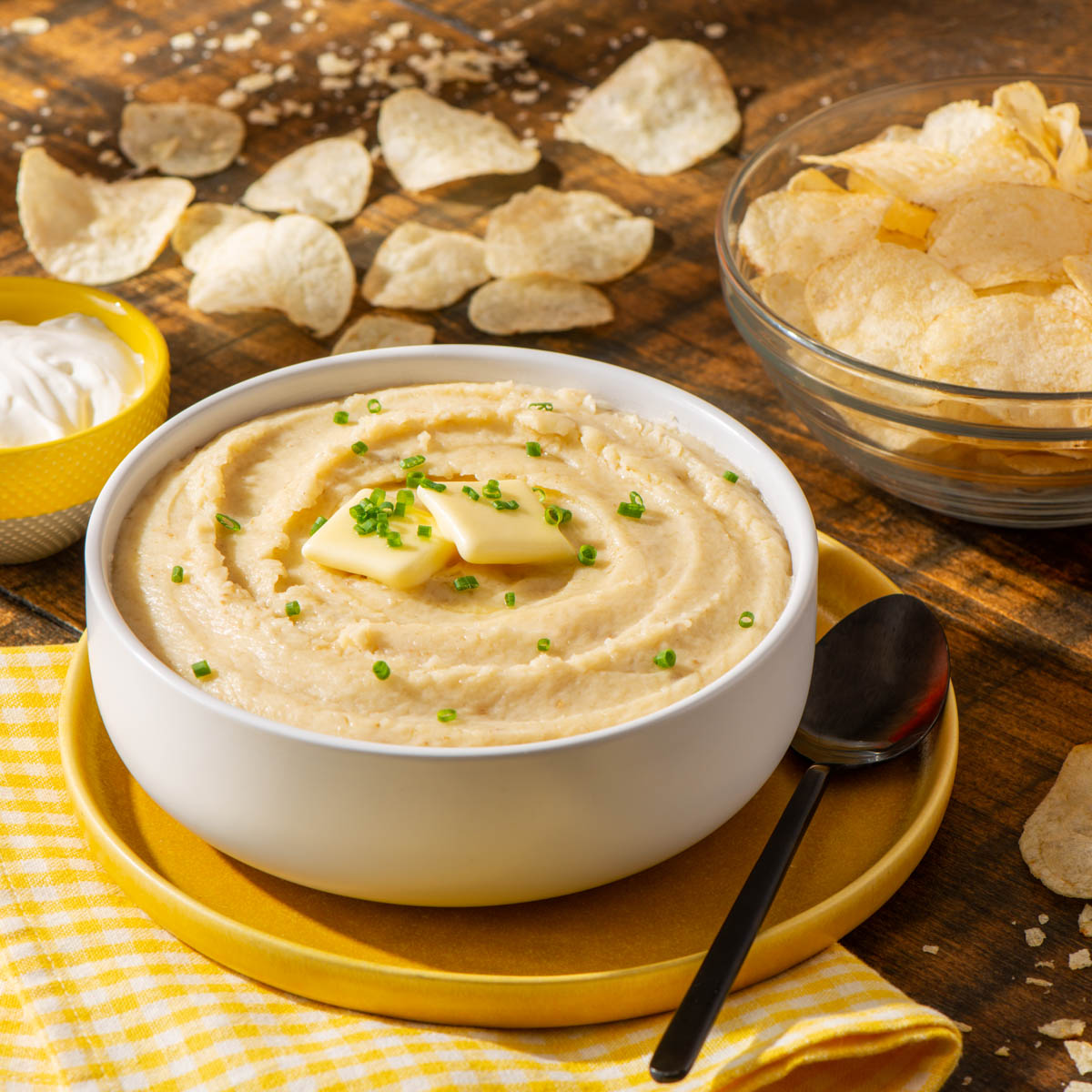 Puré de papas Lay's<sup>®</sup> con 3 ingredientes
