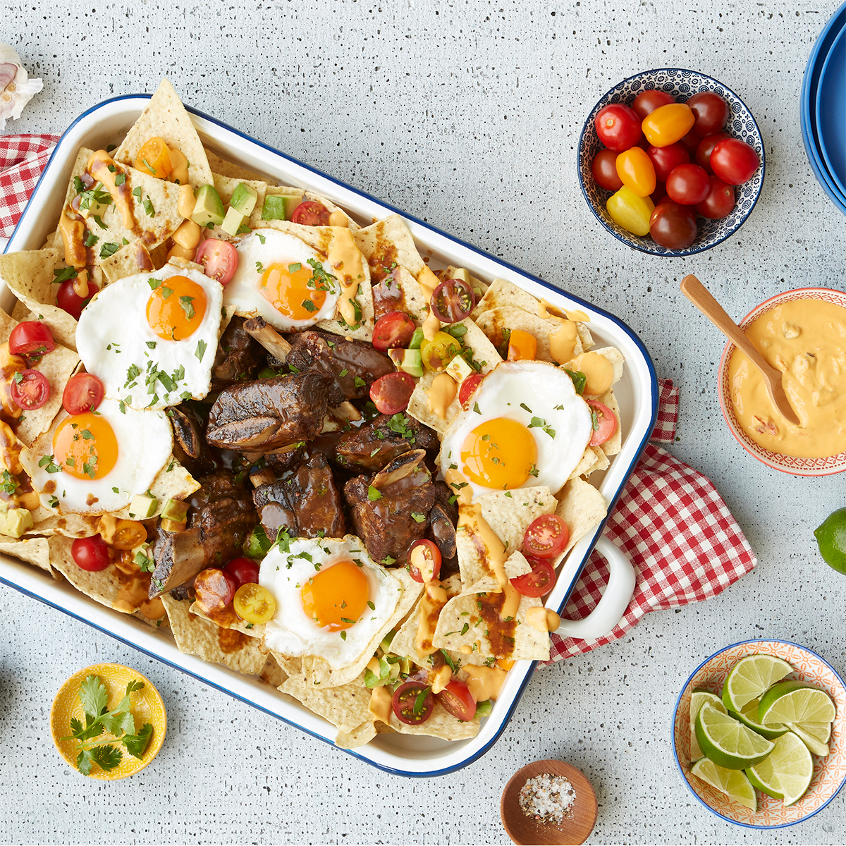 BBQ Beef Chilaquiles