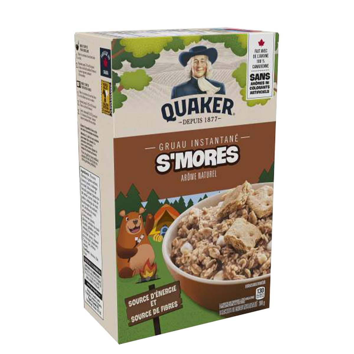 Quaker<sup>®</sup> Gruau instantané S'mores