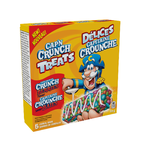 Cap’n Crunch<sup>®</sup> Treats Cereal Bars - Cap’n Crunch’s Crunch Berries Flavour