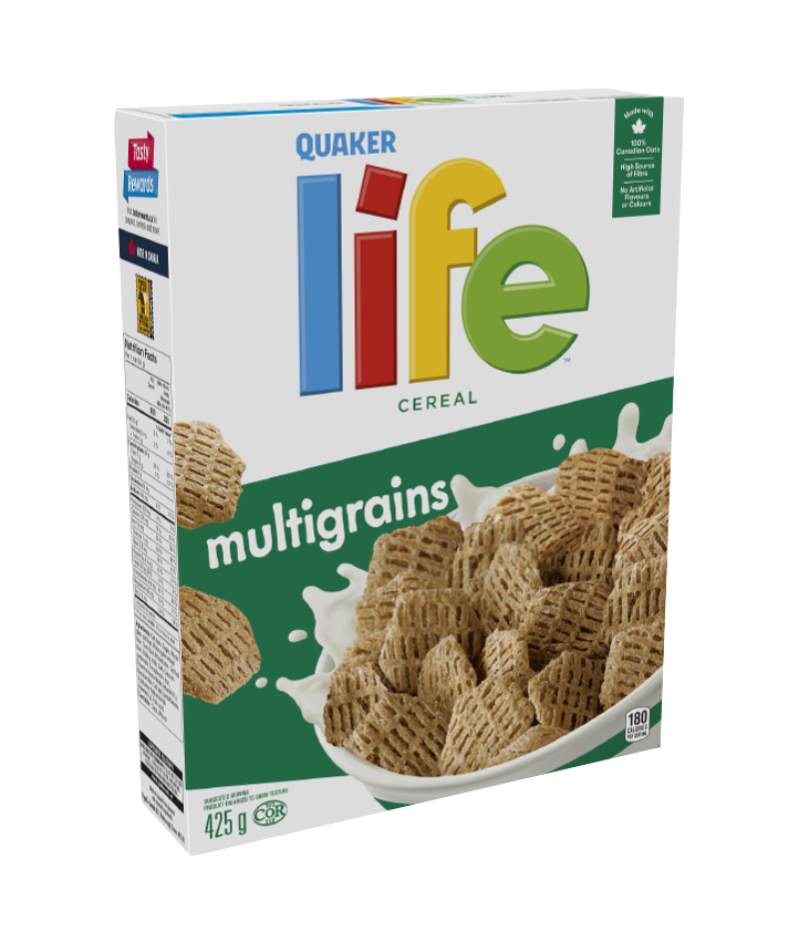 Quaker<sup>®</sup> Life<sup>®</sup> Multigrains Cereal