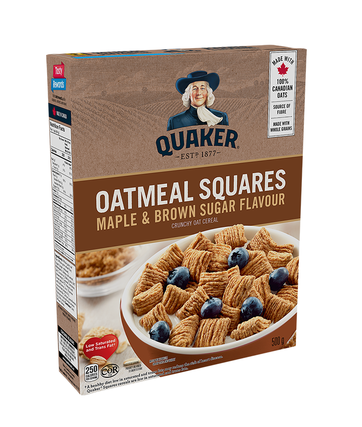 Quaker Brown Sugar Oatmeal Squares Cereal - Shop Cereal at H-E-B