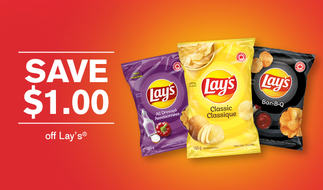 Save $1.00 off Lay's