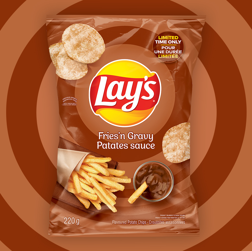 LAY’S<sup>®</sup> Fries’n Gravy Flavoured Potato Chips