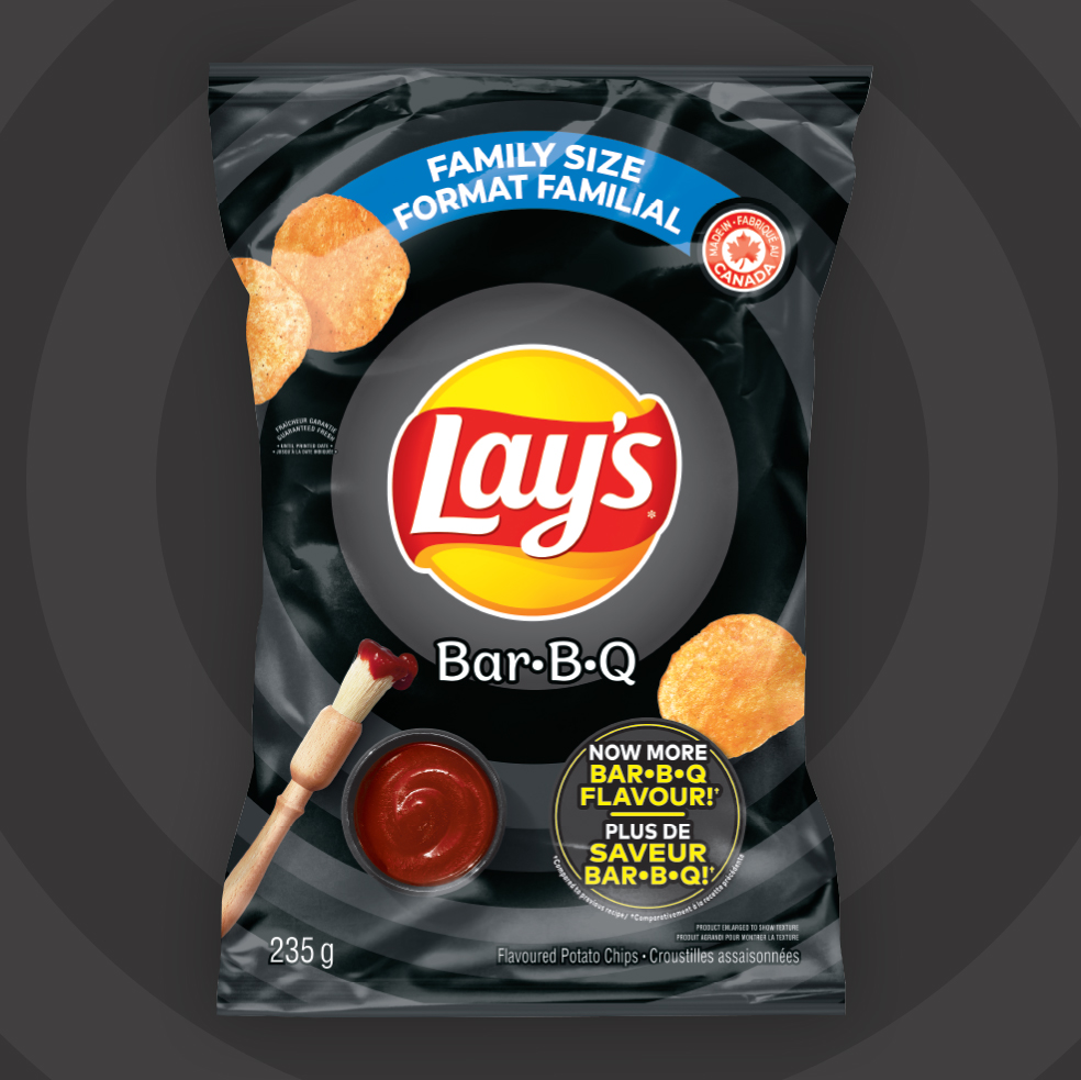 LAY’S<sup>®</sup> Bar•B•Q Flavoured Potato Chips