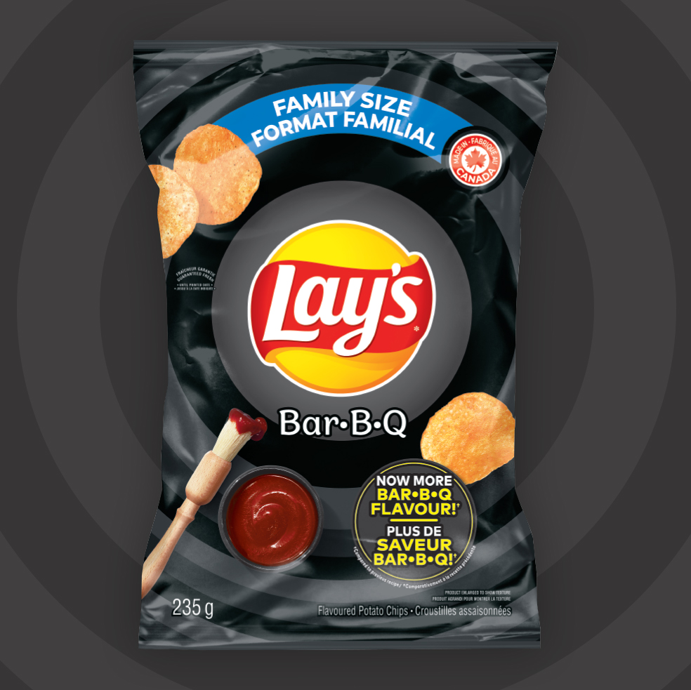 LAY'S<sup>®</sup> Croustilles assaisonnées Bar•B•Q