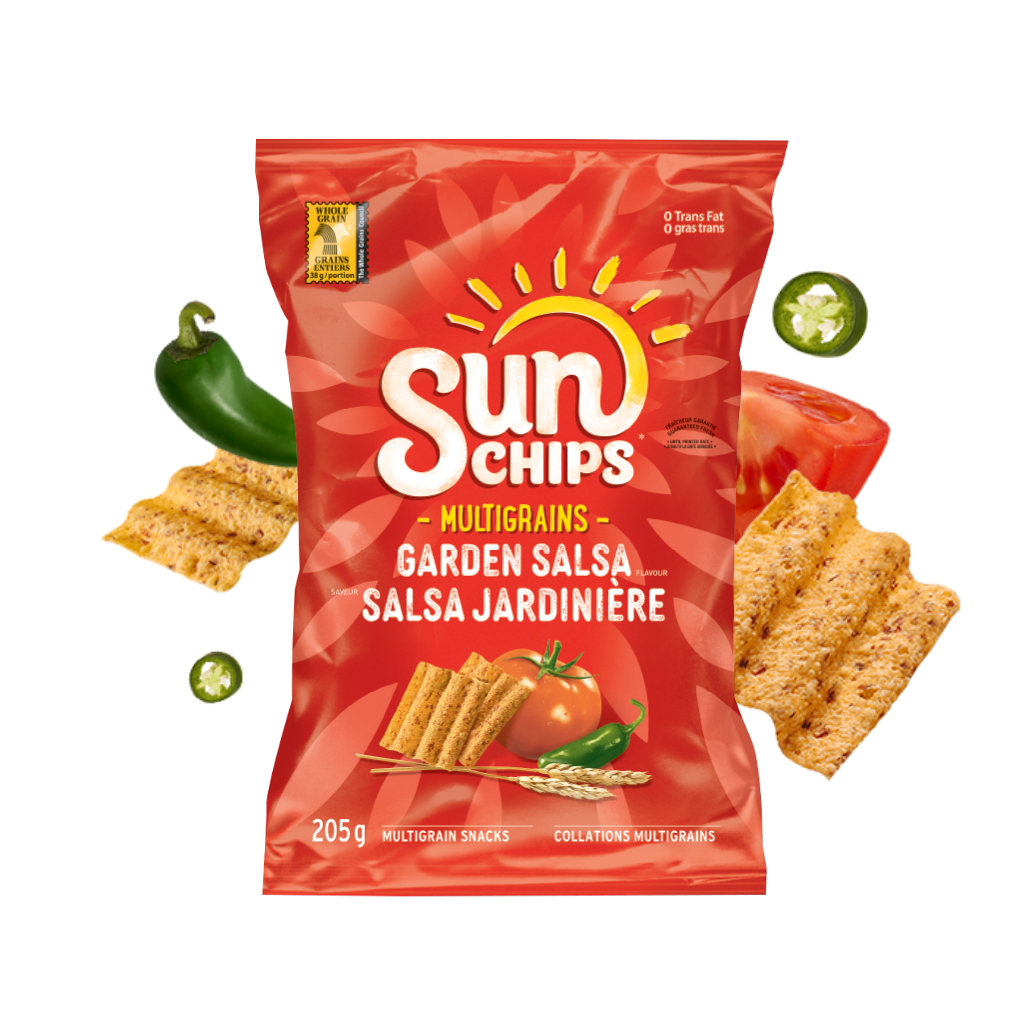 SUNCHIPS® Garden Salsa flavour multigrain snacks