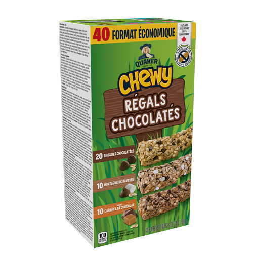 Quaker Chewy<sup>®</sup> Chocolatey Fun Granola Bars