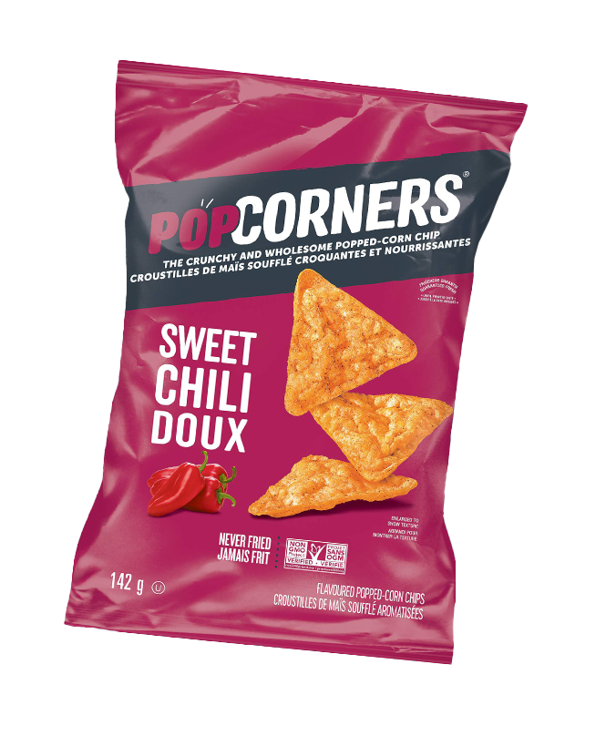 <span>Croustilles de maïs soufflé POPCORNERS<sup>®</sup></span> <span>Chili Doux</span>
