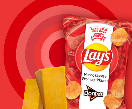 Lay's<sup>®</sup> Nacho Cheese Flavoured Potato Chips