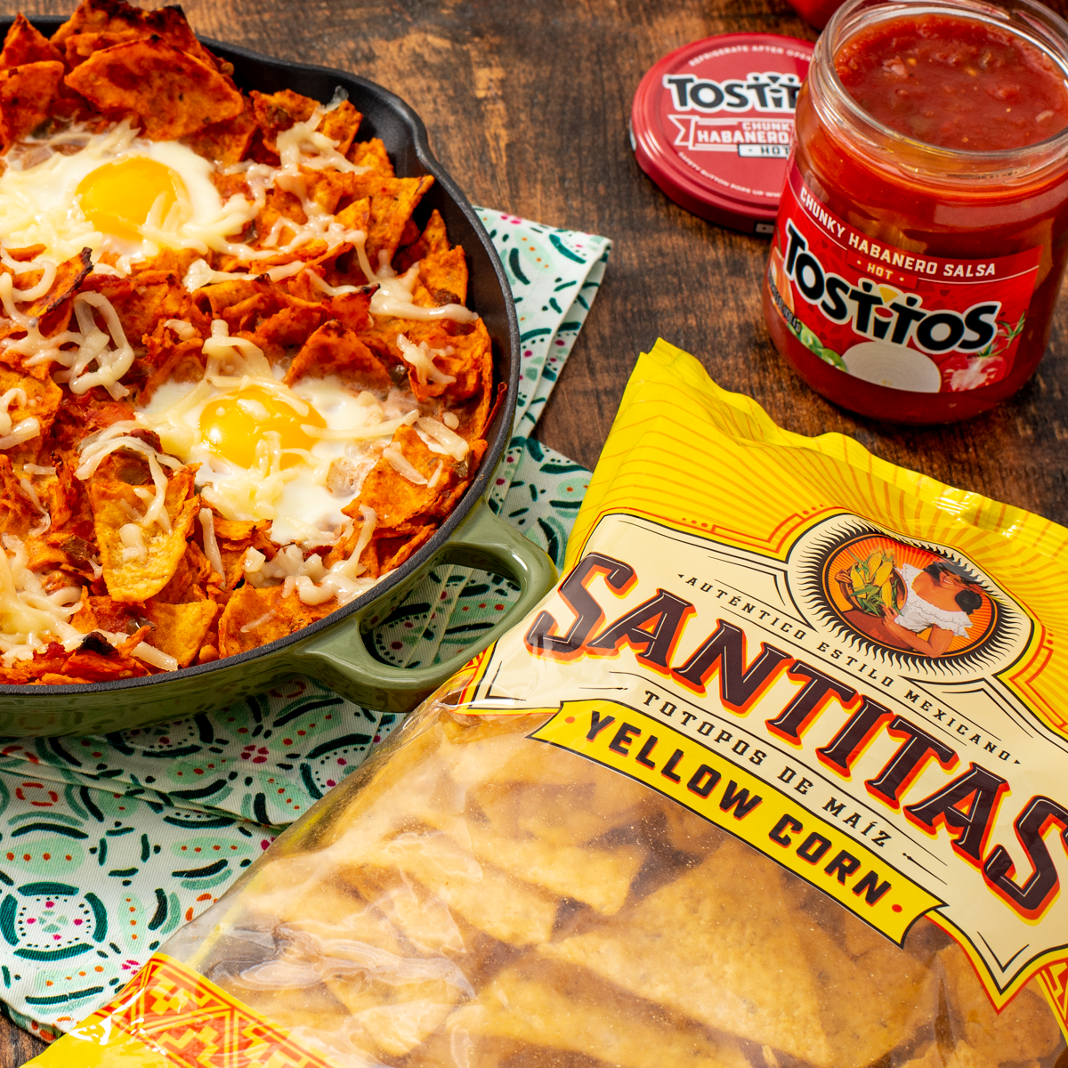 Santitas<sup>®</sup> Tortilla Chip Breakfast Chilaquiles
