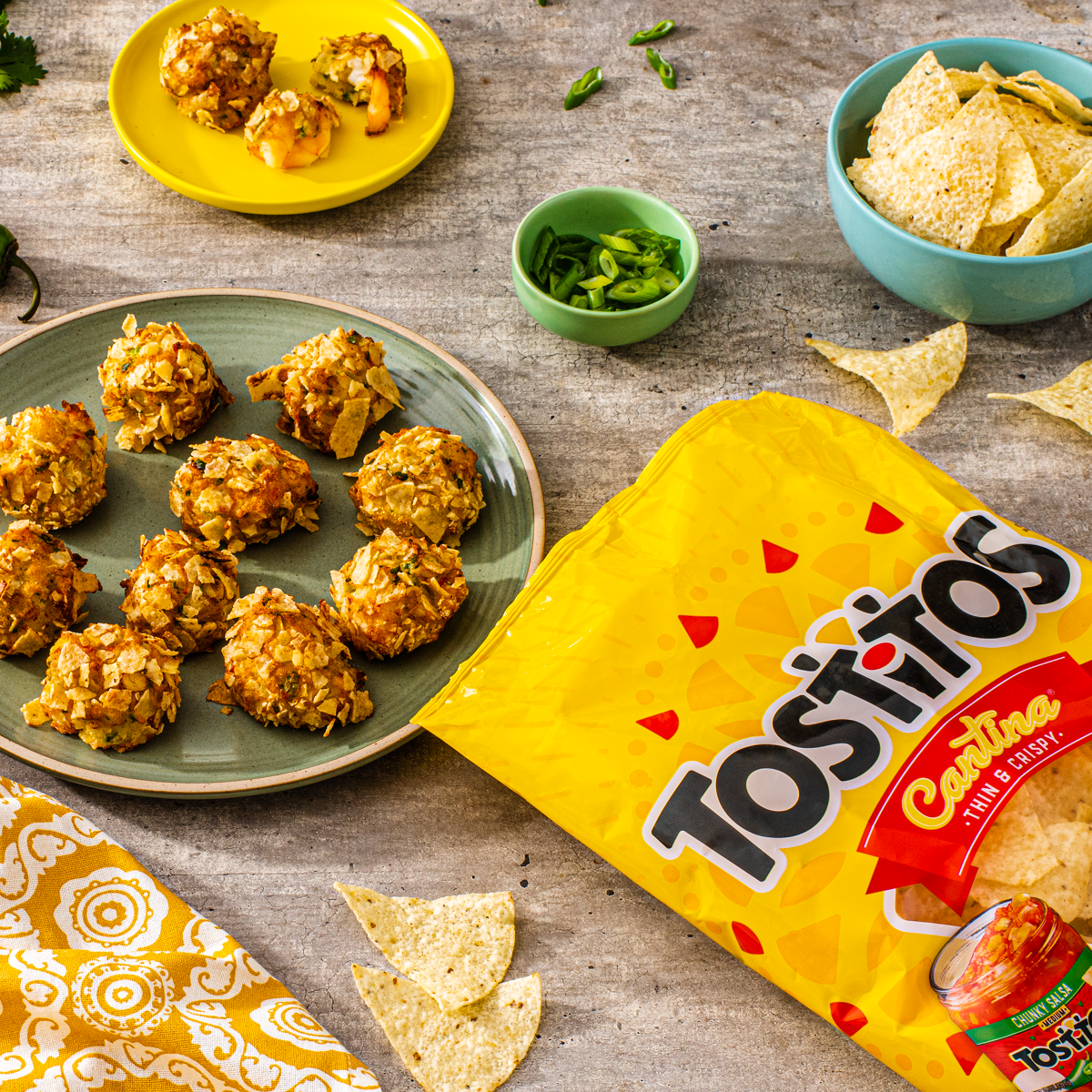Tostitos<sup>®</sup> Shrimp Tamale Fritters