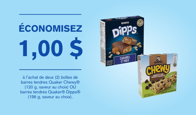Économisez 1,00 $