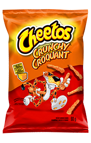 CHEETOS CRUNCHY<sup>®</sup> Cheese Flavoured Snacks