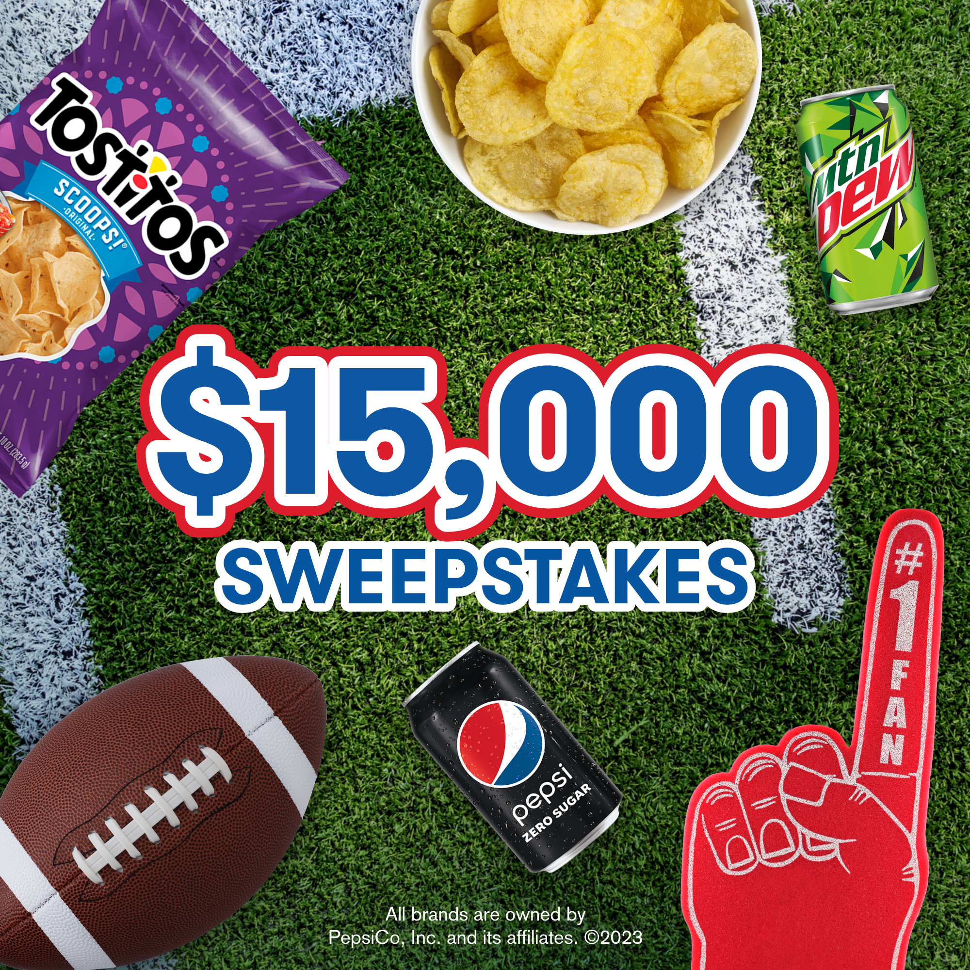 $15,000 Taste of Gameday Sweepstakes
