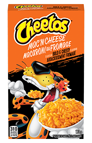 CHEETOS<sup>®</sup> Mac 'n Cheese Bold & Cheesy Flavour Pasta with Sauce
