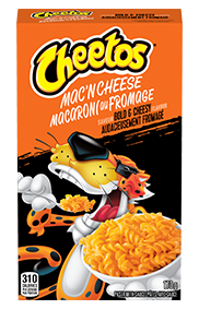 Macaroni au fromage CHEETOS<sup>®</sup> Saveur Audacieusement fromagé pâtes avec sauce