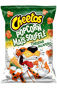 CHEETOS<sup>®</sup> Popcorn Cheddar Jalapeño Flavour Seasoned Popcorn