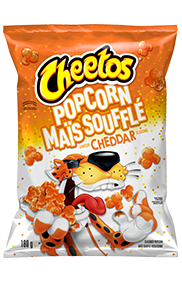 Maïs soufflé assaisonné Maïs soufflé CHEETOS<sup>®</sup> Saveur Cheddar