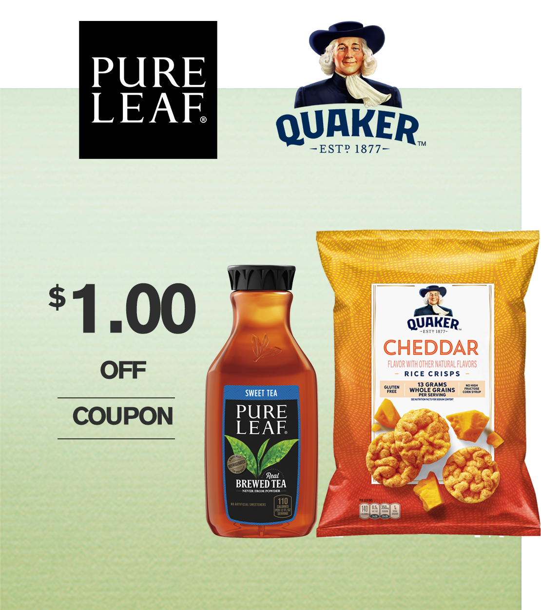 Save $1.00 Pure Leaf