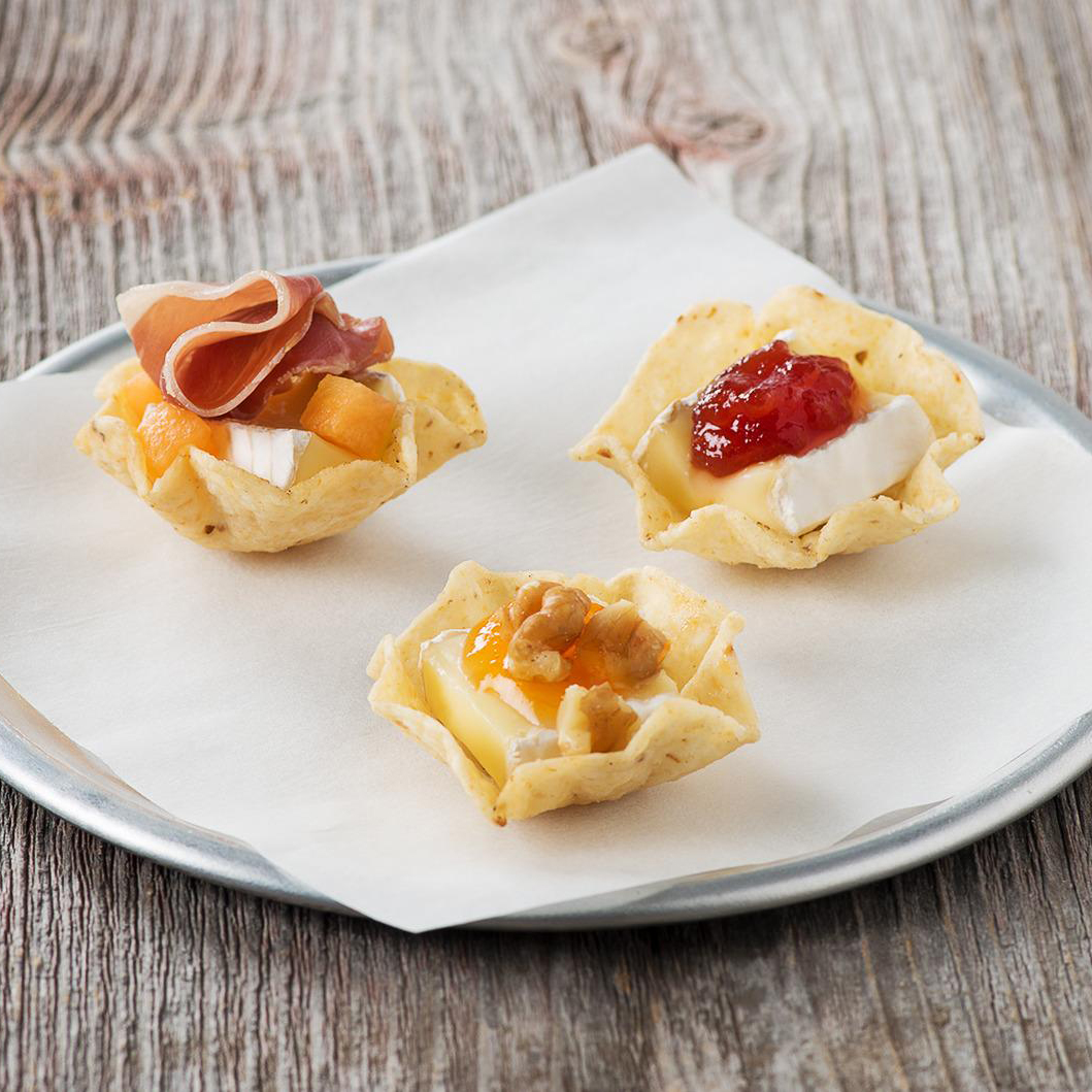 Bouchées de brie trois façons