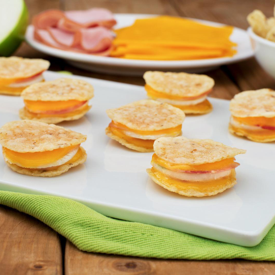 Bouchées de fromage grillé fantaisie